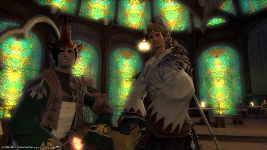 Raziel Dantalion (left), Leo Howlite (right)