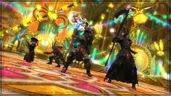 Agathos Drakos (far left), Leo Howlite, Waltch Vance, Neah Iryut (far right)