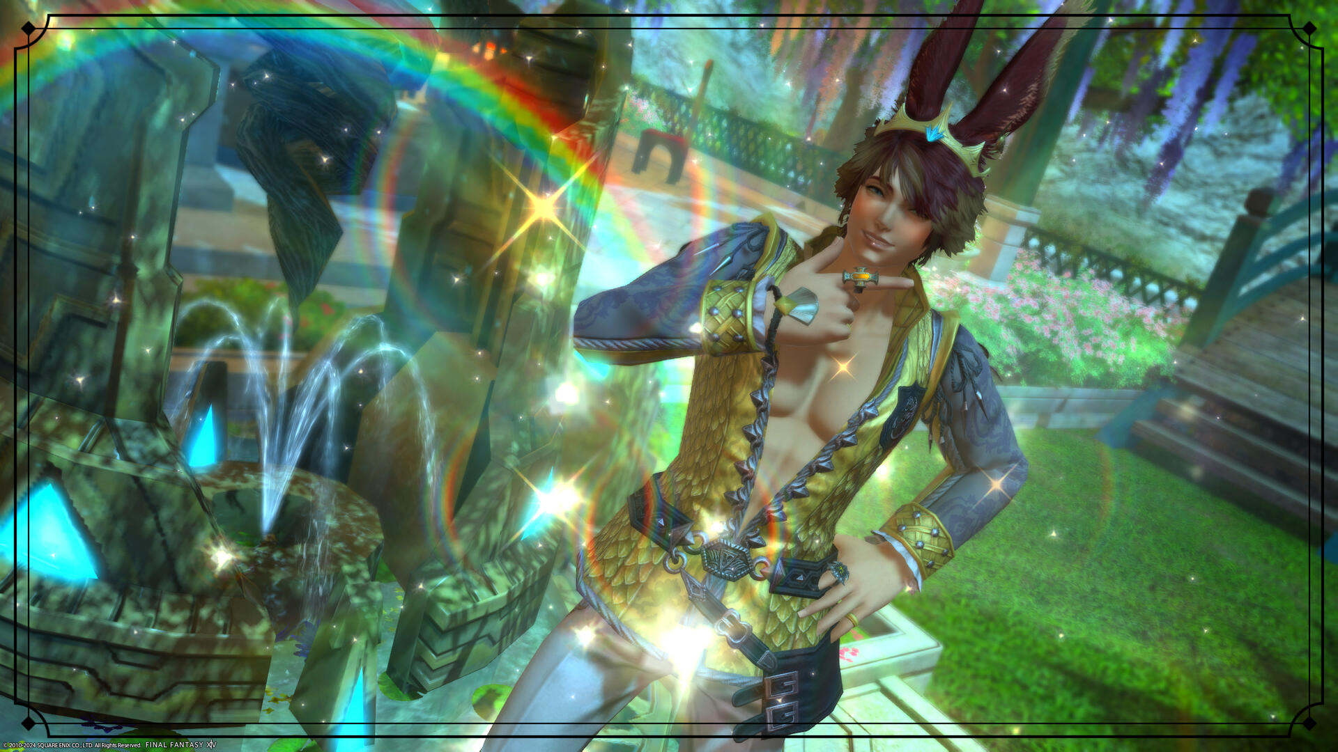 Leo Howlite as a male Viera at 34 Mist Docks, Ward 30 Mist