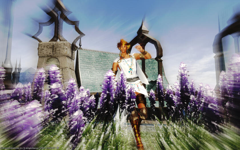 Leo Howlite as a male Elezen in The Firmament